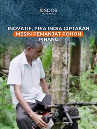 Inovasi Alat Pemanjat Pohon: Tree Scooter dari India