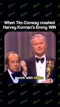 Harvey Korman's Hilarious Emmy Mishap ft. Tim Conway