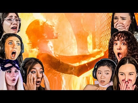 TOP FEMALE "NUCLEAR EXPLOSION" Reactions! Terminator 2 Judgment Day Movie Reaction