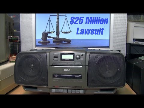 The $25 million RCA/GE boombox lawsuit
