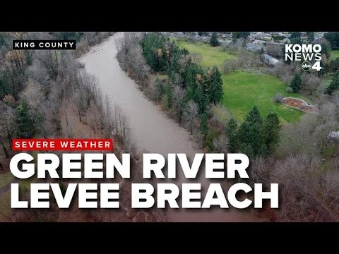 Flash flood warning, evacuations issued after Green River levee failure in Tukwila