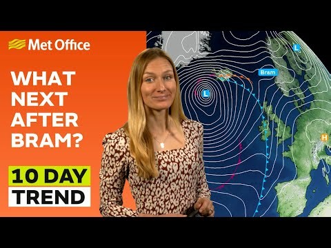 10 Day Trend 10/12/2025 – Mild and wet – Met Office weather forecast UK