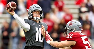 WSU spring game: Defense pops before offense strikes back