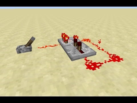 Minecraft: How to make a Simple Redstone Comparator Clock [1.11 Tutorial]
