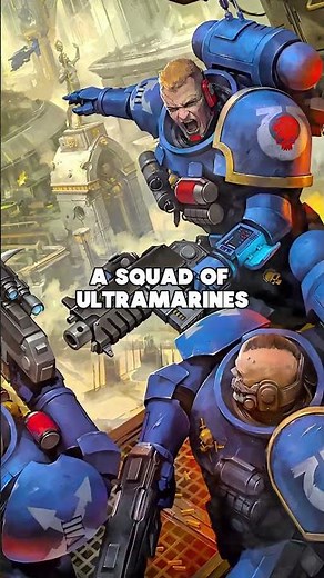 Ork Laughs At An Ultramarine #warhammer #warhammer40k #lore #explained