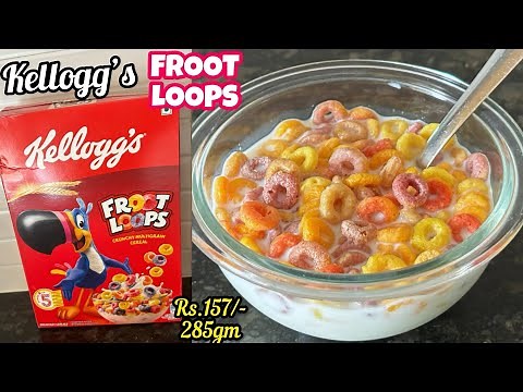 Kellogg’s Froot Loops | Kellogg’s Froot Loops Review | Kellogg’s Froot Loops Multigrain Cereal
