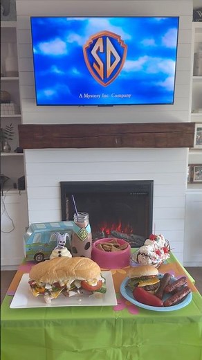 🦴 Scooby Doo Family Movie Night | Easy Themed Food and Decorations