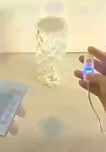 #crystal #tabel #lamp Visit www.ideasgifts.com.pk Feature: Size:...