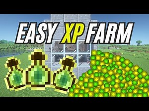 Easiest XP Farm In Minecraft Java Edition 1.21.4