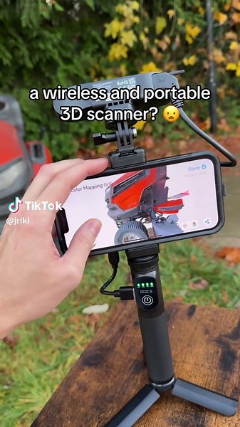 this portable scanner is actually a great tool if you're into 3D printing #3dscanning #3dprinting #3dprint