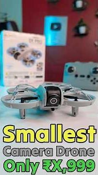 World Smallest Camera Drone - D1 Pro Mini Camera Drone #minicameradrone