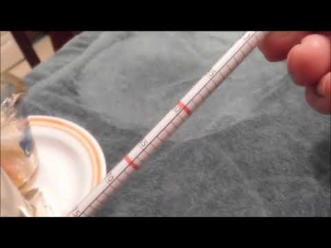 Maple Syrup hydrometer demo [ When is is it syrup?