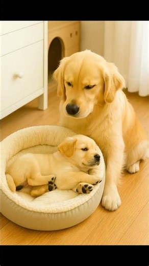 Mom’s Gentle Hug #shorts #puppy #healingshorts #pawsn