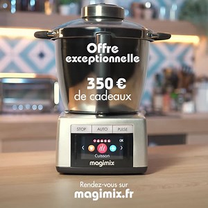 599 reactions · 92 shares | Robot multifonction : cuit, coupe, mélange … Et bien plus, à la perfection.  | Magimix | Facebook