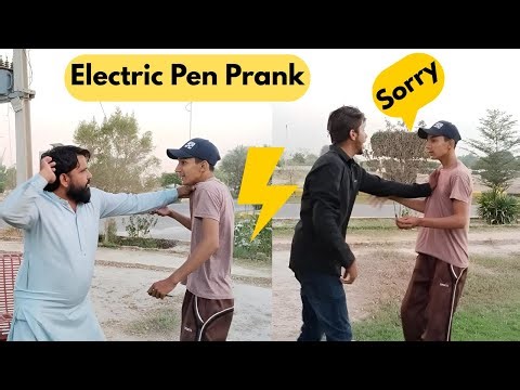 ⚡ Shocking People with an Electric Pen Prank 🤣 | Must Watch Reactions! | Zain Prankster