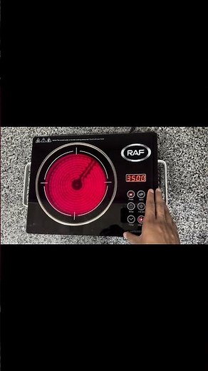RAF Infrared Cooker Unboxing & Demo | Induction vs Infrared Cooker | Best option for solar consumers