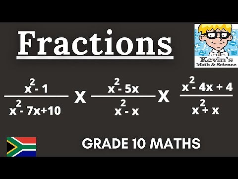 11) Multiply algebraic fractions grade 10 Part 2