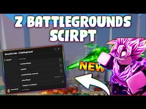 *NEW* Z Battlegrounds Script (PASTEBIN 2023) (AUTOFARM PLAYERS, AUTO ABBILITIES, BLOCK)