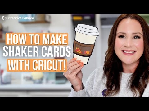 How to Make Shaker Cards with Cricut | Layered Paper Craft Project