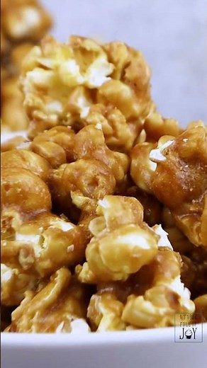 Easy Caramel Popcorn