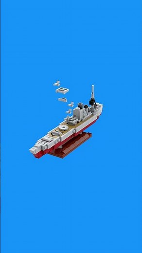 Build the LEGO HMS Rodney Battleship MOC!