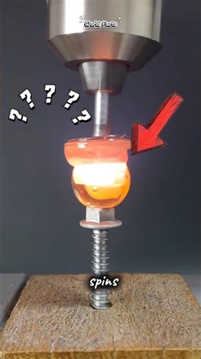 This Marble Spins So Fast It Melts!