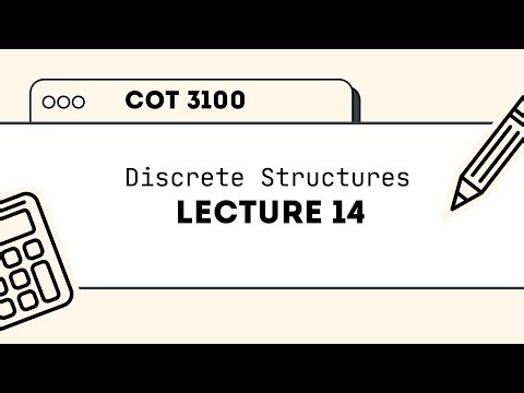 COT 3100 - Discrete Structures - Lecture 14: Negating Quantified Statements