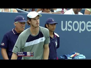Andy Murray vs Rafael Nadal Extended Highlights | 2008 US Open Semifinal