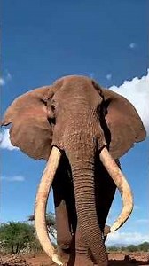 Elephants Aren’t Hairless! Secrets Behind Their Giant Ears and Mud Baths #shorts #wildlife
