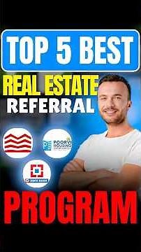 Top 5 Best Real Estate Referral Programs in 2025 🏡💰 | Earn Big by Referring Property Deals!
