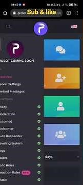 Discord how to use bot Probot Android & iOS #shorts - 1
