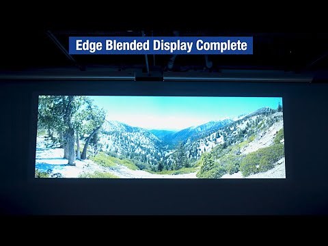 Automate and Simplify Edge Blending | Epson Pro Series Projectors