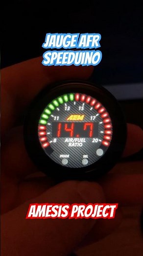 Aem afr gauge arduino 1.28 srean toutch for speeduino