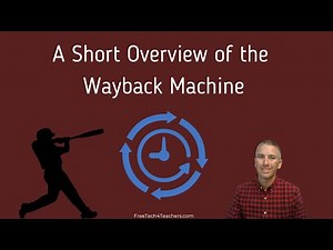 A Short Overview of the Internet Archive Wayback Machine