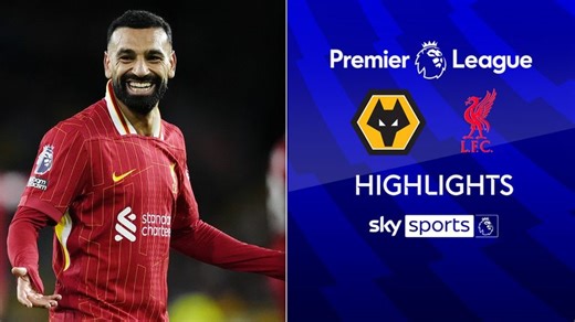 Wolves 1-2 Liverpool: Mohamed Salah's penalty takes Arne Slot's side to the top of the Premier League table