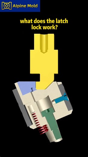 Alpine Mold on Instagram: "🔩 What Does the Latch Lock Do in Injection Molds? If you’ve ever wondered how multi-stage molds open in perfect sequence, the secret lies in the Latch Lock system. Here’s how it works 👇 1️⃣ During mold opening, the latch lock controls the timing between the front and rear plates — ensuring that one plate moves first while the other stays fixed. 2️⃣ This precise sequence allows for controlled ejection, side-action release, or multi-stage core pulling. 3️⃣ The result?