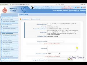 e tender corrigendum l corrigendum of tender notice l e tender