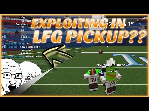 USING MAG SCRIPTS IN LFG PICKUP?? OP FOOTBALL FUSION SCRIPT!!