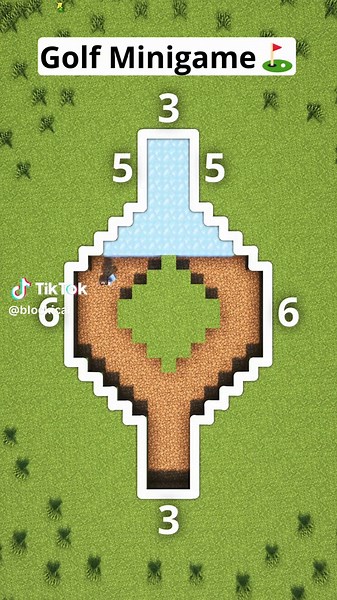 Building a Mini Golf Course in Minecraft