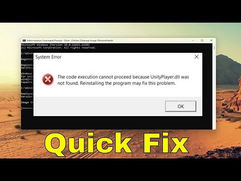 unityplayer.dll Is Missing or Not Found on Windows PC [Solution]
