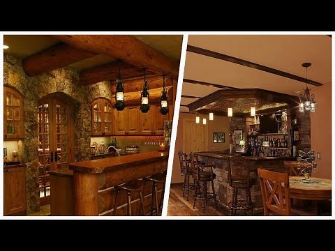 75 Rustic Home Bar Design Ideas You'll Love 😊