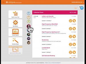 New! Teacher Dashboard in Unique Learning System