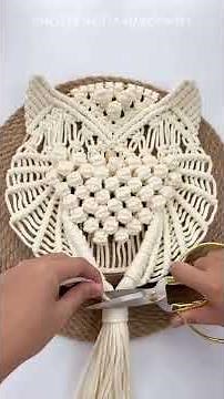 How to make macrame owl