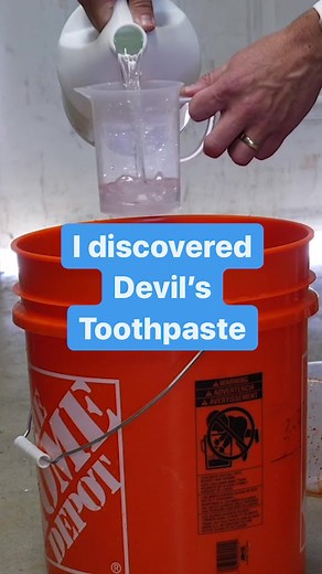 Introducing Devil's Toothpaste | elephant toothpaste