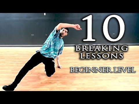Learn 10 Easy Break Dance Moves Step by Step for Beginners | FREE #breakdance #bboy #learndance