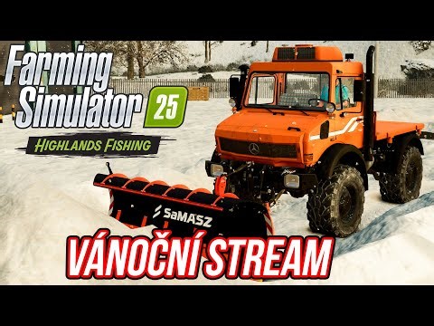 VÁNOČNÍ FARMING SIMULATOR 25 HIGHLANDS FISHING MULTIPLAYER | 20.12.2025