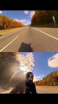 More split screen fun on a GSXR600. #bikerboyz #motorcycleriding #bikelife #gsxr600 #dmvbikers