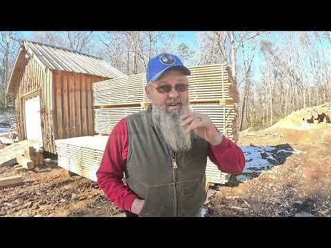 how to Properly sticker and band a stack of lumber