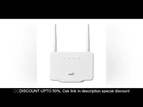 4G Wireless Router 300Mbps 4G Router Wireless Modem External Antenna with Sim Card Slot EU Plug for