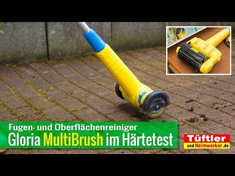 Gloria MultiBrush grout cleaner put to the ultimate test #tueftler